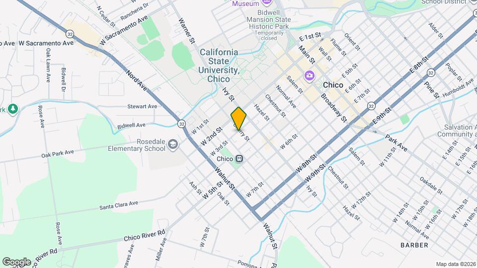 Pomona West Apartments Map and Location Details