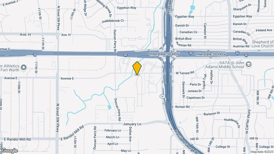 Prairie Estates Luxury Townhomes Map and Location Details
