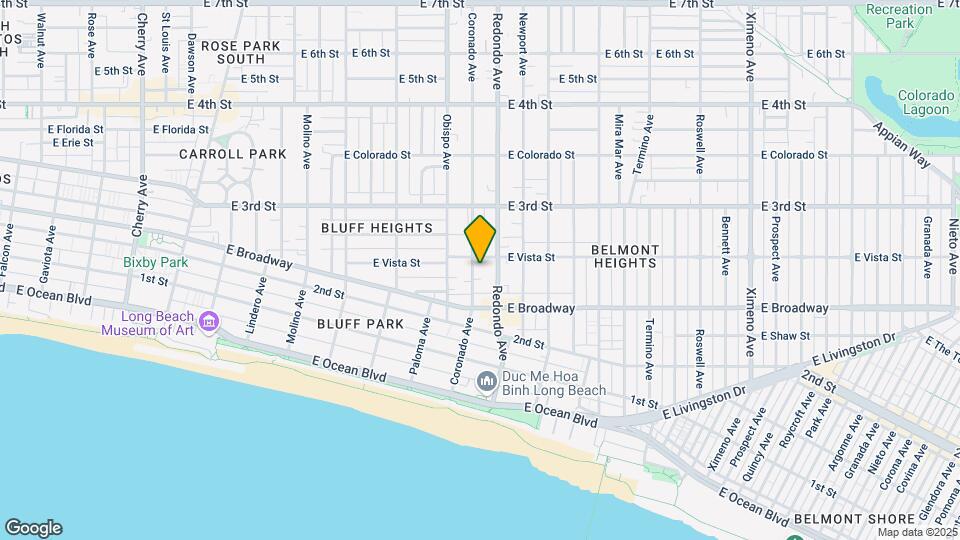 244-246 Coronado Ave Mapa y Detalles de la Ubicación