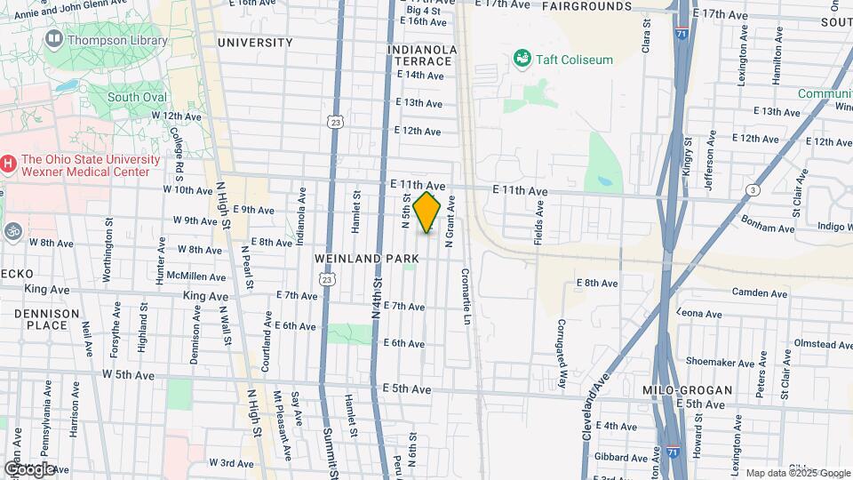 1415-1417-1417 N 6th St Map and Location Details