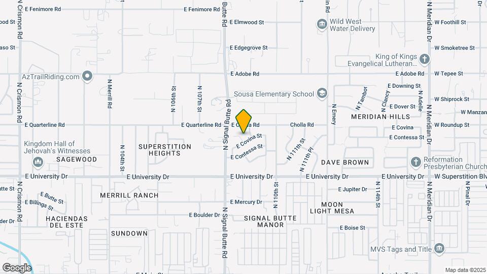 527 N Bailey Cir Map and Location Details