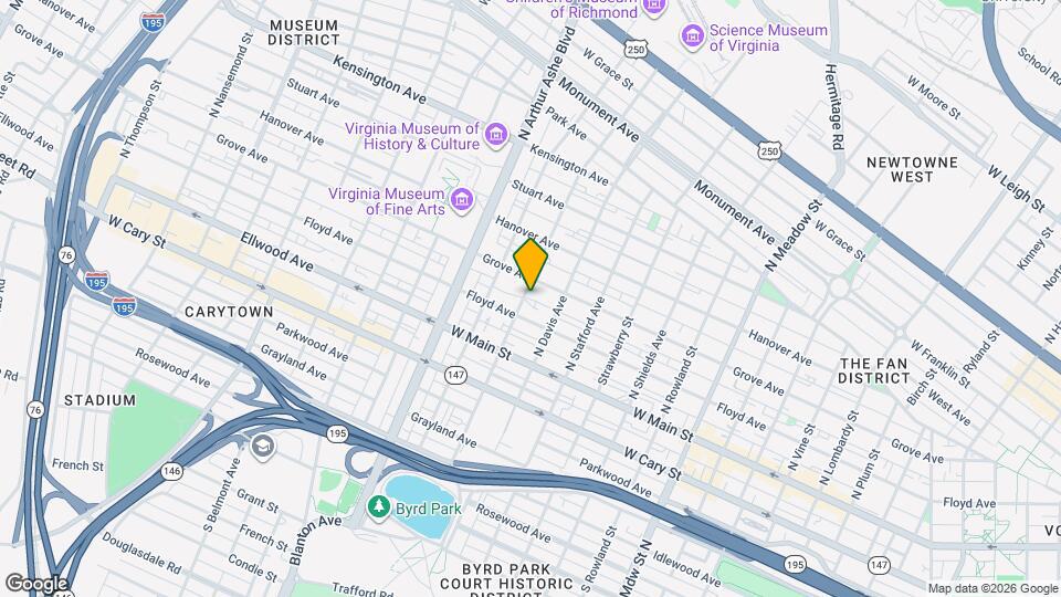 117 N Robinson St Map and Location Details