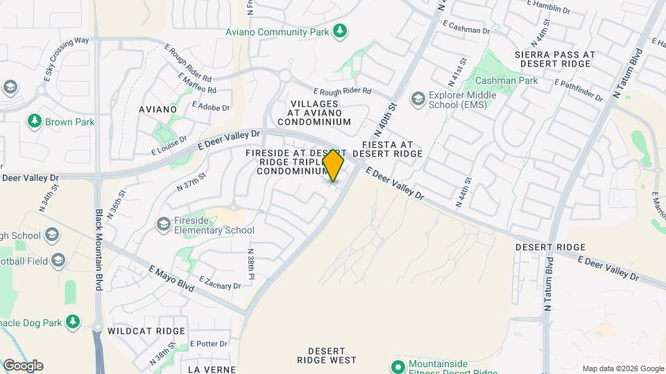 3969 E Melinda Dr Map and Location Details