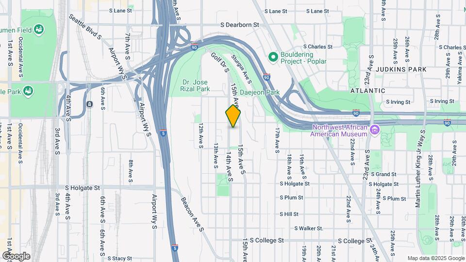 1512 14th Ave S Mapa y Detalles de la Ubicación