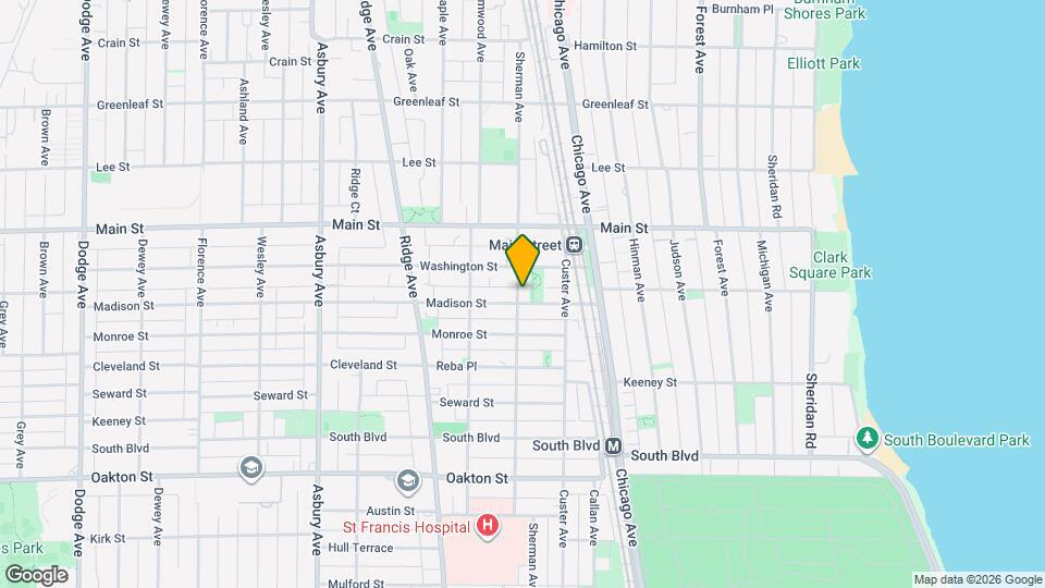 733 Madison St Mapa y Detalles de la Ubicación