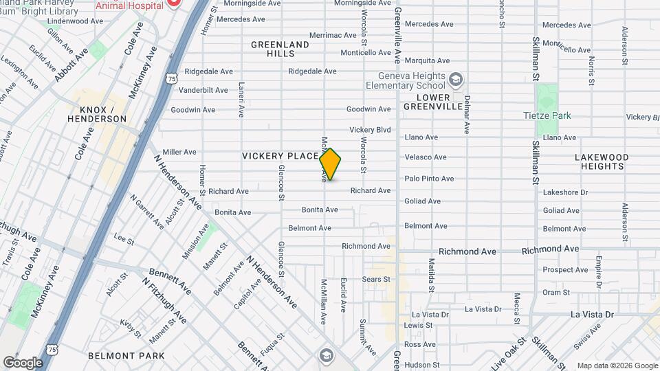 5505 Richard Ave Map and Location Details