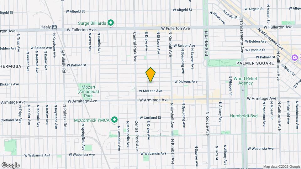 2049 N Drake Ave Mapa y Detalles de la Ubicación