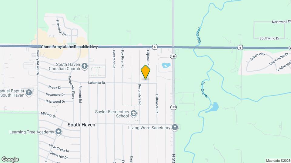 325 Lahonda Dr Map and Location Details