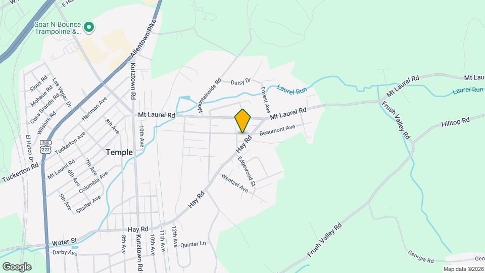 1406 Beaumont Ave Map and Location Details