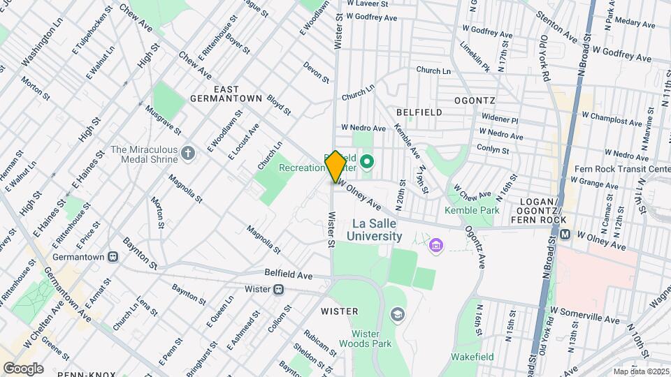 5655 E Wister St Mapa y Detalles de la Ubicación