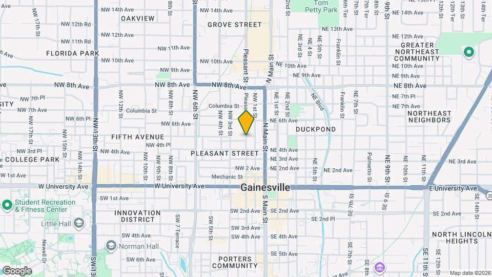 427 NW 2nd St Map and Location Details