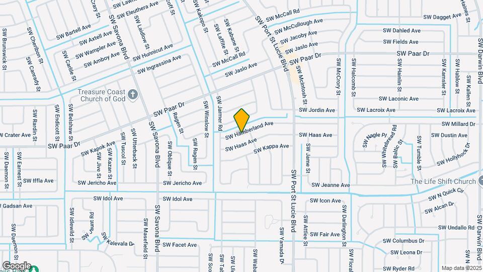 926 SW Hamberland Ave Map and Location Details