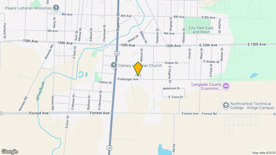 504 Freiburger Ave Map and Location Details