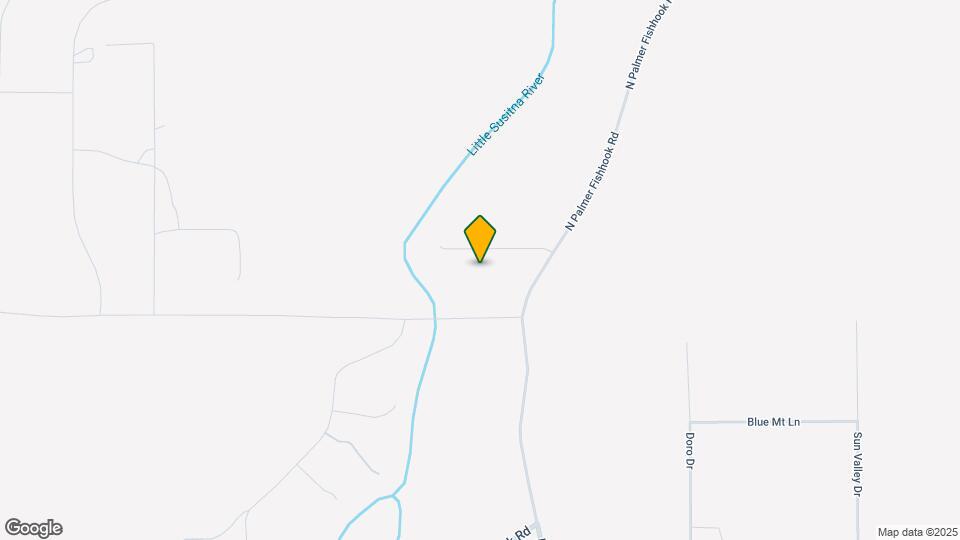 9670 N Palmer Fishhook Rd Map and Location Details