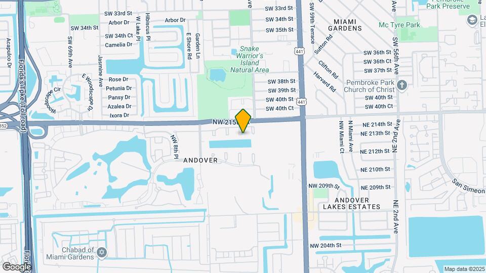450 NW 214th St Mapa y Detalles de la Ubicación