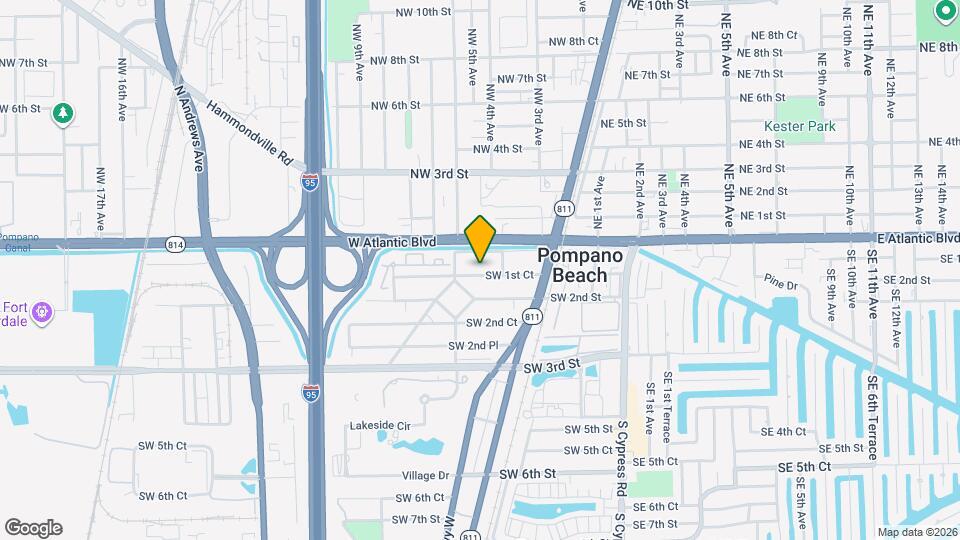 321 SW 1st Ct Map and Location Details