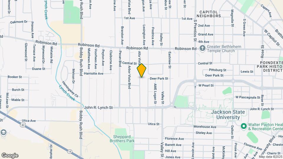 1066 Alta Vista Blvd Map and Location Details