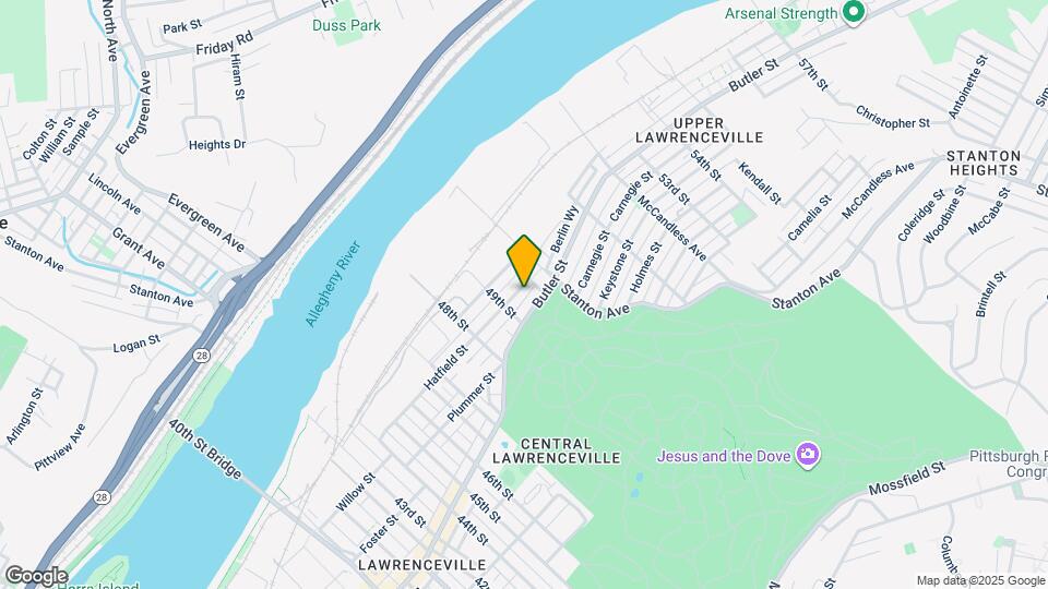 4924 Hatfield St Mapa y Detalles de la Ubicación