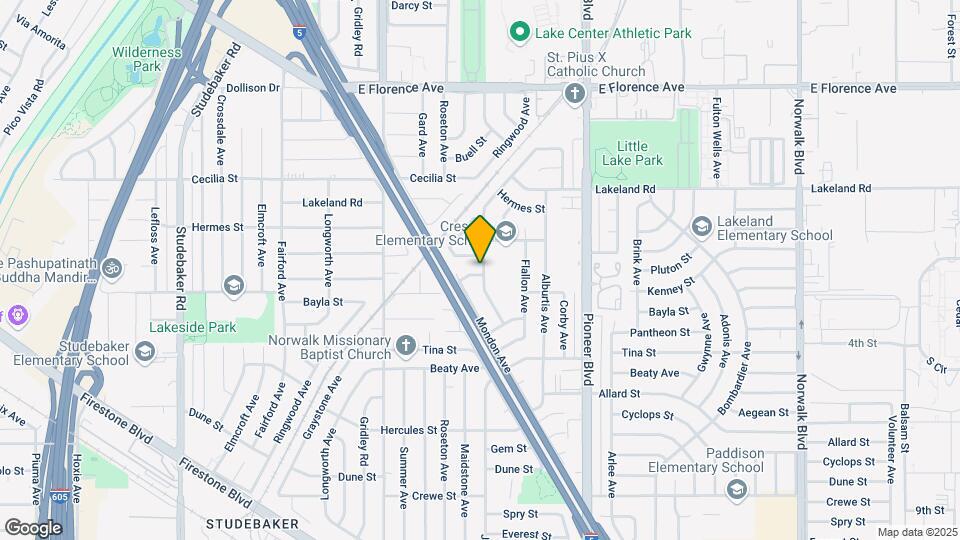 11527 Pluton St Map and Location Details