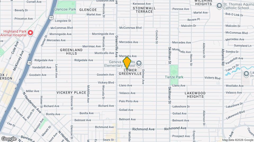 5737 Goodwin Ave Mapa y Detalles de la Ubicación