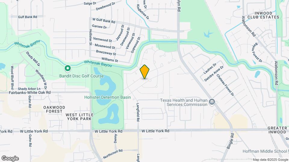 7238 Woodfern Dr Map and Location Details
