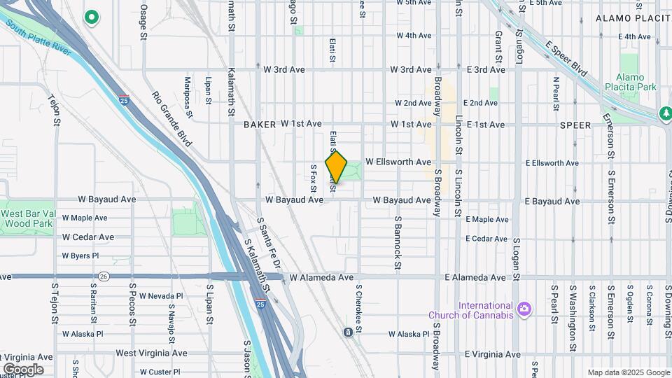 58 S Elati St Map and Location Details