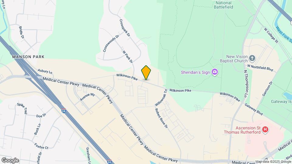 2615 Wilkinson Pike, Unit 1204 Map and Location Details