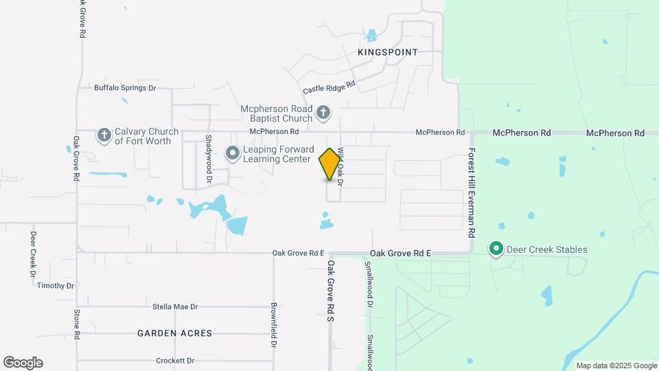 10713 Many Oaks Dr Map and Location Details