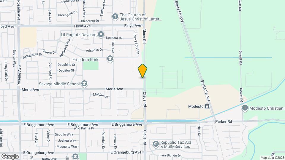 1905 Claus Rd Mapa y Detalles de la Ubicación