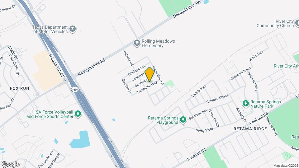 7419 Tranquillo Way Map and Location Details