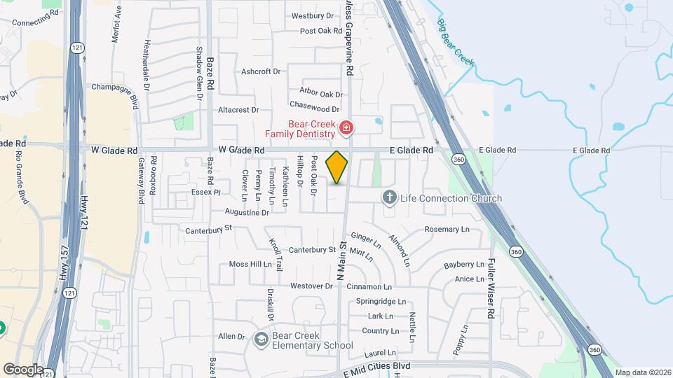 109 Glade Shadow Dr Map and Location Details