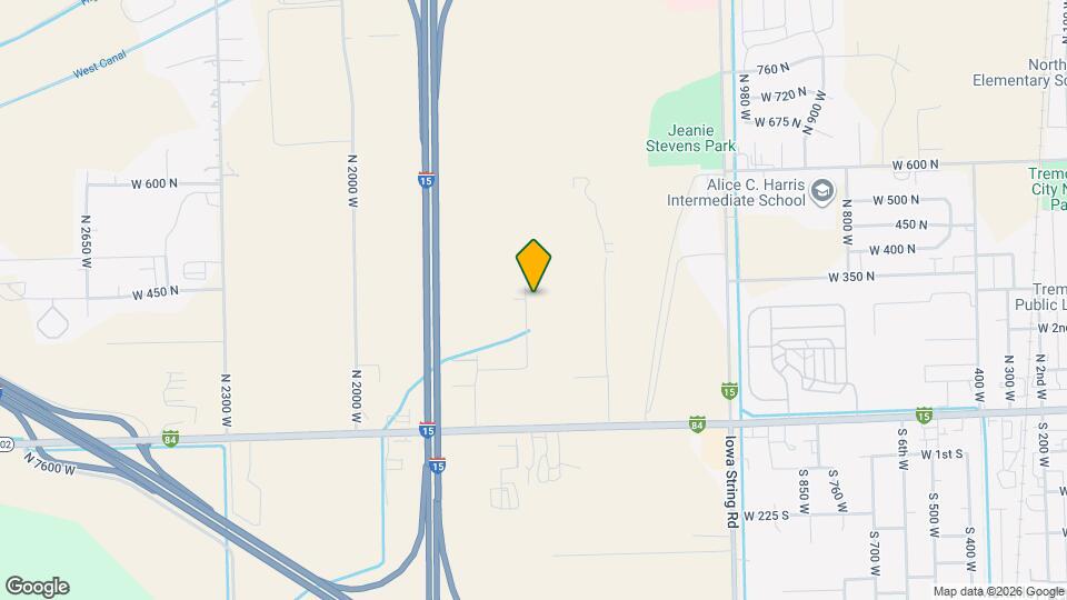 302 N 1500 W Map and Location Details