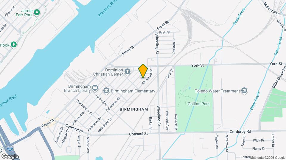 2435 Woodford St, Unit 4 Map and Location Details