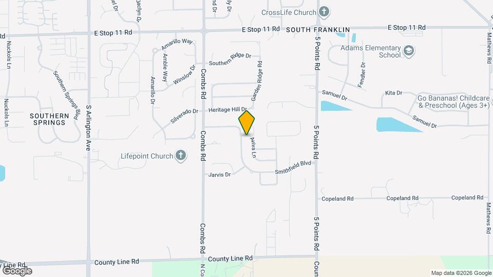 8438 Aviva Ln Map and Location Details