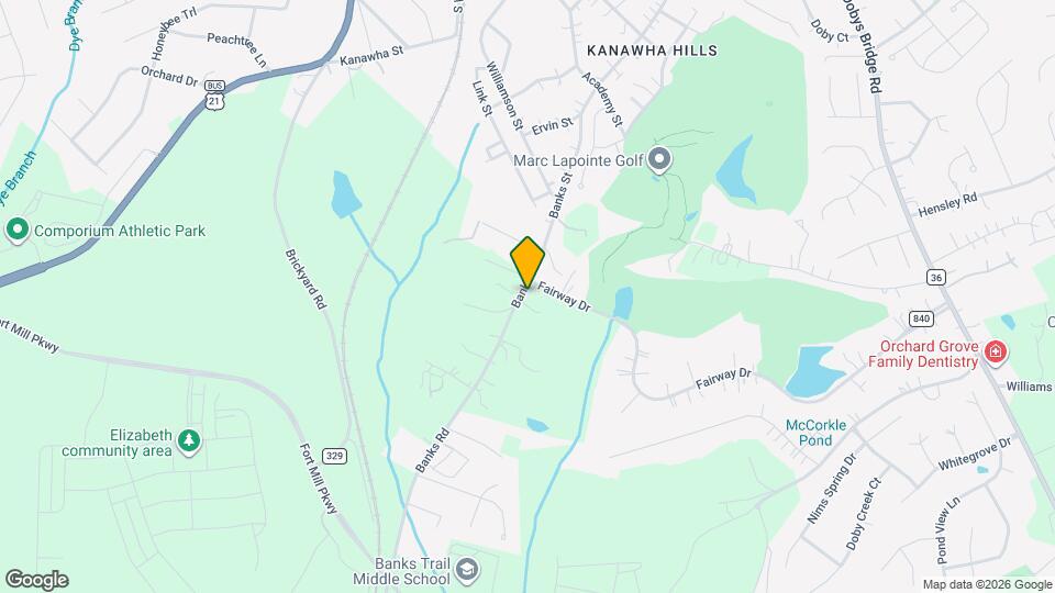 1362 Banks Rd Map and Location Details