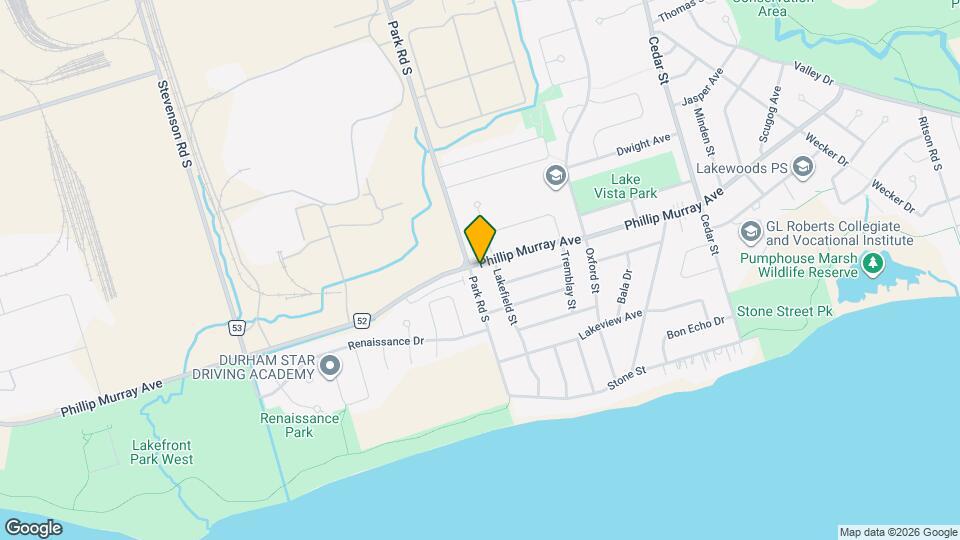 1385 Park Rd S Map and Location Details