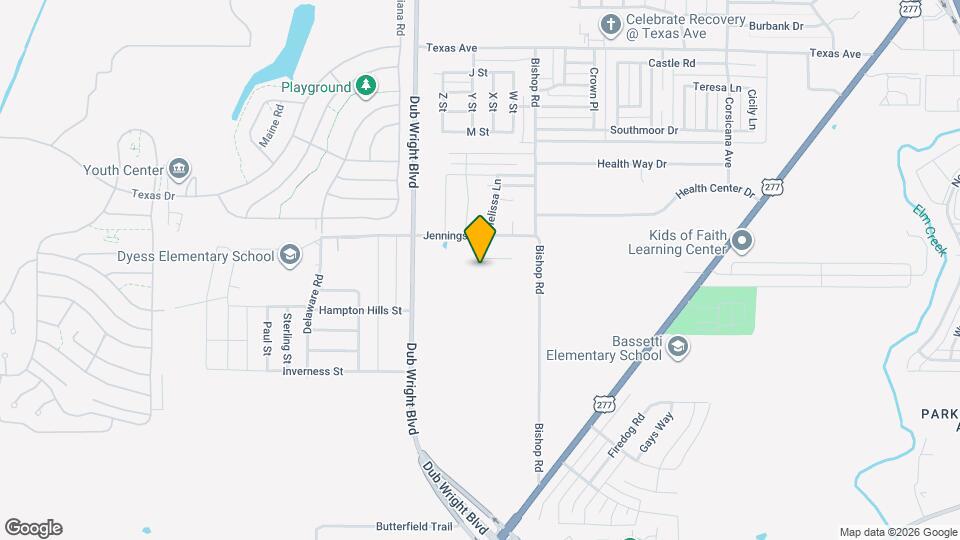 2834 Melissa Ln Map and Location Details