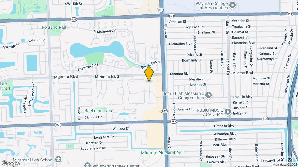 2579 SW 81st Ter, Unit 2581 Map and Location Details