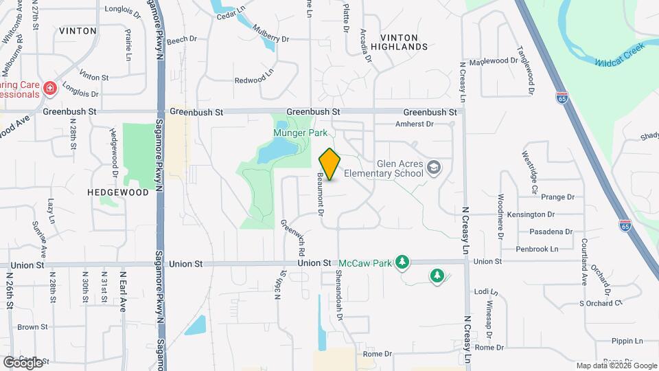 3605 Wausau Ct Map and Location Details