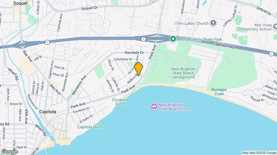 870 Park, Unit 304 Map and Location Details