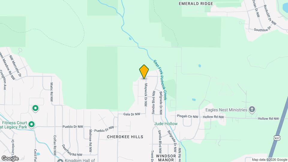 6315 Maywick Dr NW Mapa y Detalles de la Ubicación