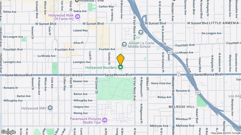 Bronson Apartments Map and Location Details