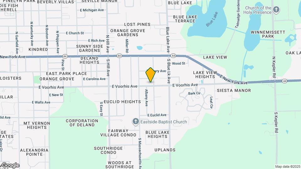 1319 E Voorhis Ave Map and Location Details