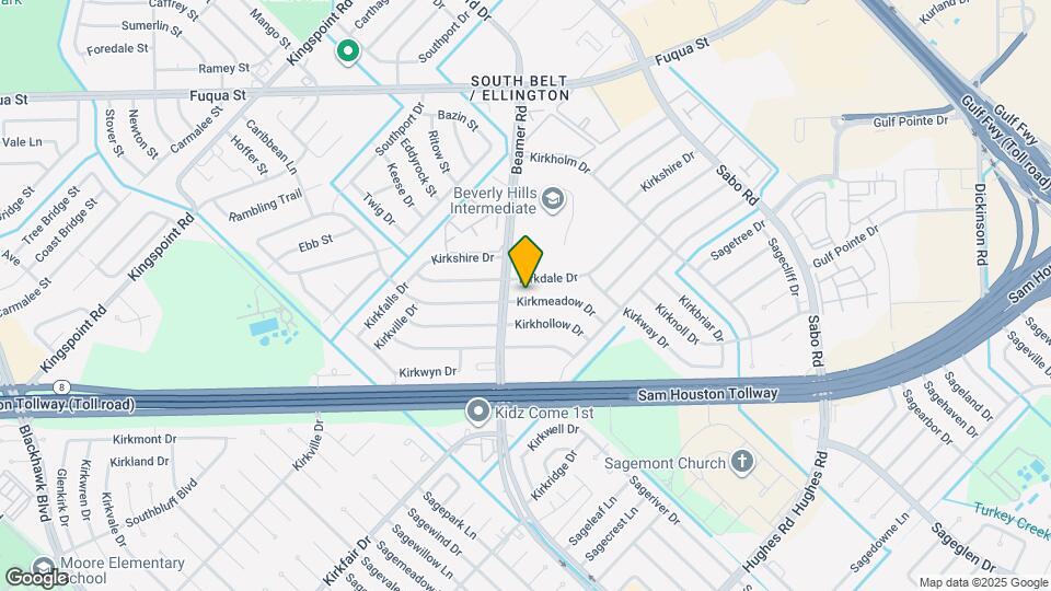 11615 Kirkmeadow Dr Map and Location Details