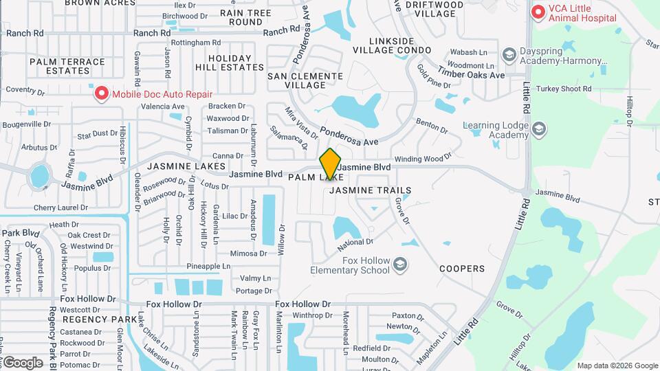 8225 Pin Oak Ave Map and Location Details