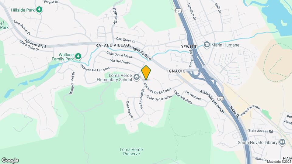 320 Alameda De La Loma Map and Location Details