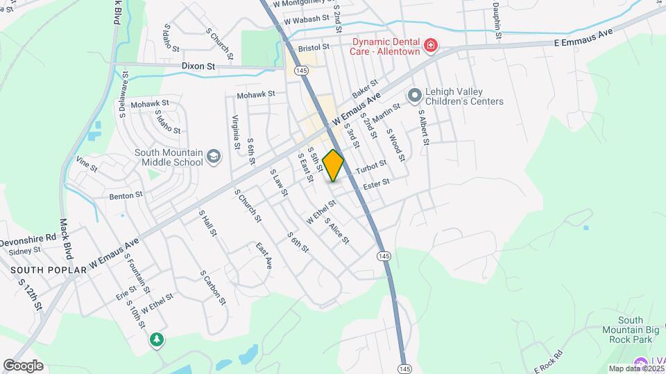 2409 S 5th St Map and Location Details