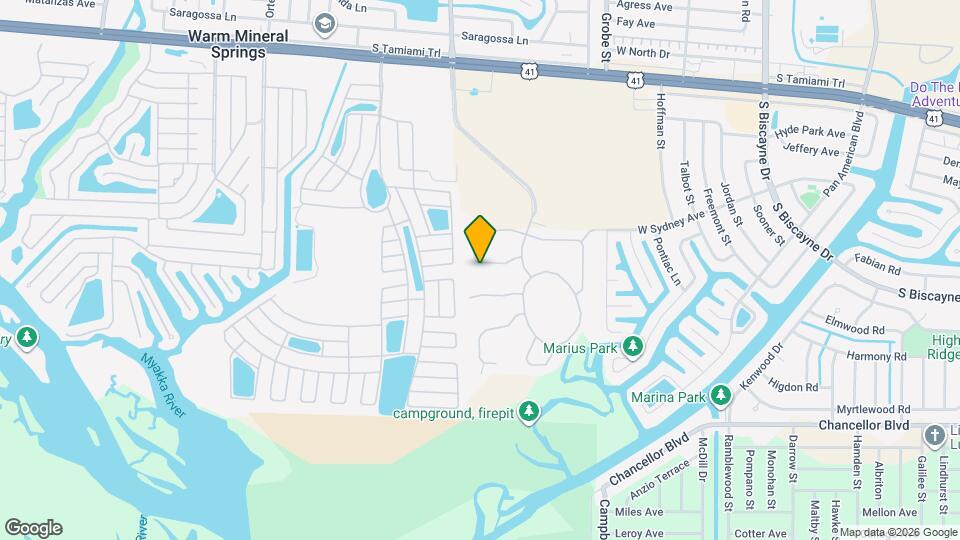9486 Hawk Nest Ln Map and Location Details