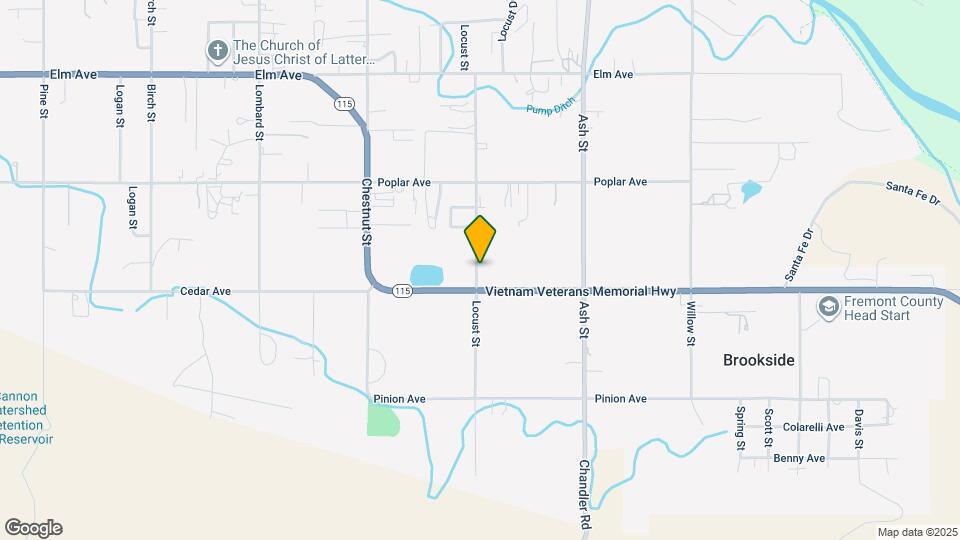 1640 Locust St Map and Location Details