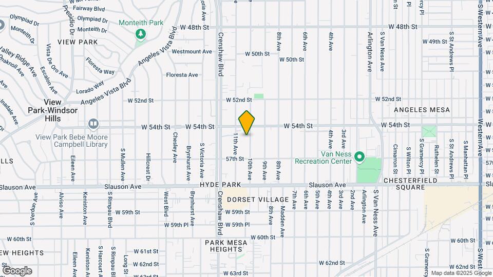 5425 10th Ave Map and Location Details